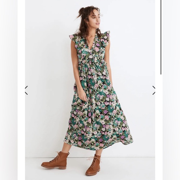 Banjanan Honey Maxi Dress in Fiesta Floral | Size: L - Picture 8 of 8